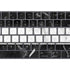 Black and White Striped Marble Magic Keyboard with Numeric Keypad Skin