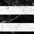Black and White Striped Marble Moto E5 Play Skin