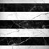 Black and White Striped Marble Moto G6 Skin
