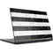 Black and White Striped Marble MSI GS65 Stealth Laptop Skin