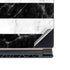 Black and White Striped Marble MSI GS65 Stealth Laptop Skin