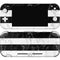 Black and White Striped Marble Nintendo Switch Lite Skin