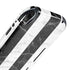 Black and White Striped Marble Nintendo Switch Lite Skin