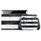 Black and White Striped Marble Nintendo Switch OLED (2021) Skin
