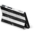 Black and White Striped Marble Nintendo Switch OLED (2021) Skin