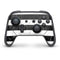 Black and White Striped Marble Nintendo Switch Pro Controller Skin