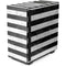Black and White Striped Marble NZXT H510 Compact ATX Mid-Tower Case Skin