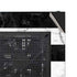 Black and White Striped Marble NZXT H510 Compact ATX Mid-Tower Case Skin