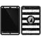 Black and White Striped Marble Otterbox Defender iPad Skin