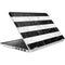 Black and White Striped Marble HP Pavilion Skin
