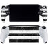 Black and White Striped Marble PlayStation Portal Remote Player Skin