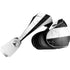Black and White Striped Marble PlayStation VR2 Skin