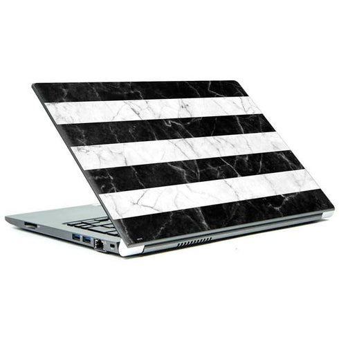 Black and White Striped Marble Portege Z30t/Z30t-A Skin