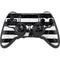 Black and White Striped Marble PS4/PC SCUF Impact Controller Skin