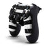 Black and White Striped Marble PS4 Pro/Slim Controller Skin