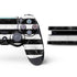 Black and White Striped Marble PS4 Slim Bundle Skin