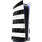Black and White Striped Marble PS5 Console Skin