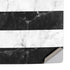 Black and White Striped Marble PS5 Console Skin