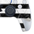 Black and White Striped Marble PS5 Digital Edition Bundle Skin