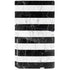 Black and White Striped Marble PS5 Slim Disk Console Skin