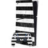 Black and White Striped Marble PS5 Slim Digital Edition Console Skin