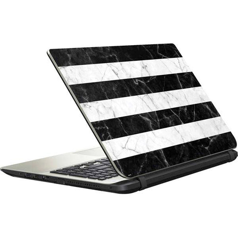 Black and White Striped Marble Satellite L50-B / S50-B Skin