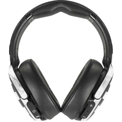 Black and White Striped Marble Skullcandy Venue Skin