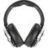 Black and White Striped Marble Skullcandy Venue Skin