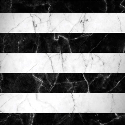 Black and White Striped Marble HP Spectre Skin