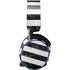 Black and White Striped Marble SteelSeries Arctis 3 Skin