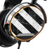 Black and White Striped Marble SteelSeries Arctis 3 Skin
