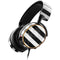 Black and White Striped Marble SteelSeries Arctis 5 Skin