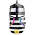 Black and White Striped Marble SteelSeries Rival 600 Gaming Mouse Skin