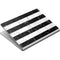 Black and White Striped Marble Surface Book Skin