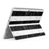 Black and White Striped Marble Surface Go Skin