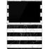 Black and White Striped Marble Surface Pro 7 Skin