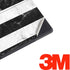 Black and White Striped Marble Surface Pro 7 Skin
