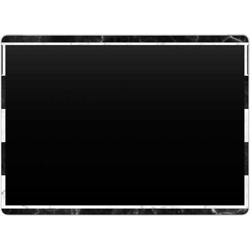 Black and White Striped Marble Surface Pro 9 Skin