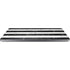Black and White Striped Marble Universal Laptop 13in (10.6 x 7.6in) Skin