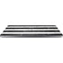 Black and White Striped Marble Universal Laptop 16.6in (13.4 x 9.7in) Skin
