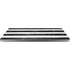 Black and White Striped Marble Universal Laptop 17in (13.8 x 10in) Skin