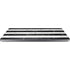 Black and White Striped Marble Universal Laptop 18in (14.6 x 10.6in) Skin