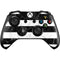 Black and White Striped Marble Xbox One Controller Skin