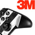 Black and White Striped Marble Xbox One Elite Controller Skin