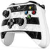 Black and White Striped Marble Xbox One S All-Digital Edition Bundle Skin