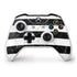 Black and White Striped Marble Xbox One S Controller Skin