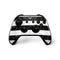 Black and White Striped Marble Xbox One X Controller Skin