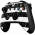 Black and White Striped Marble Xbox One X Controller Skin