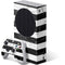 Black and White Striped Marble Xbox Series S Bundle Skin
