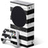 Black and White Striped Marble Xbox Series S Bundle Skin